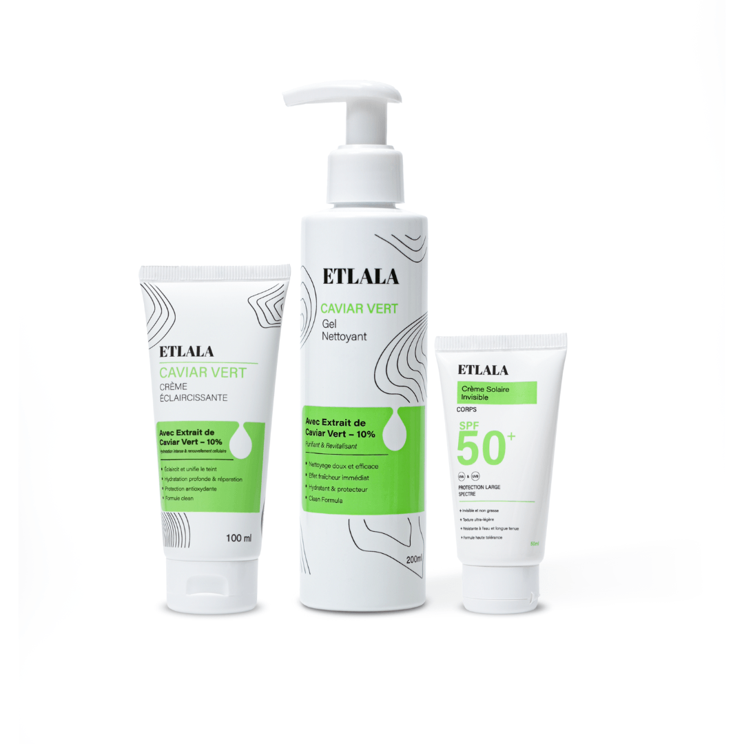 Gamme visage au Caviar Vert